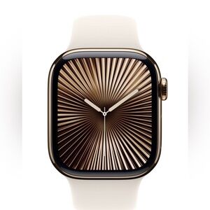 NWT  🍏 APPLE WATCH SPORT BAND 🍎 
STARLIGHT SPORT BAND